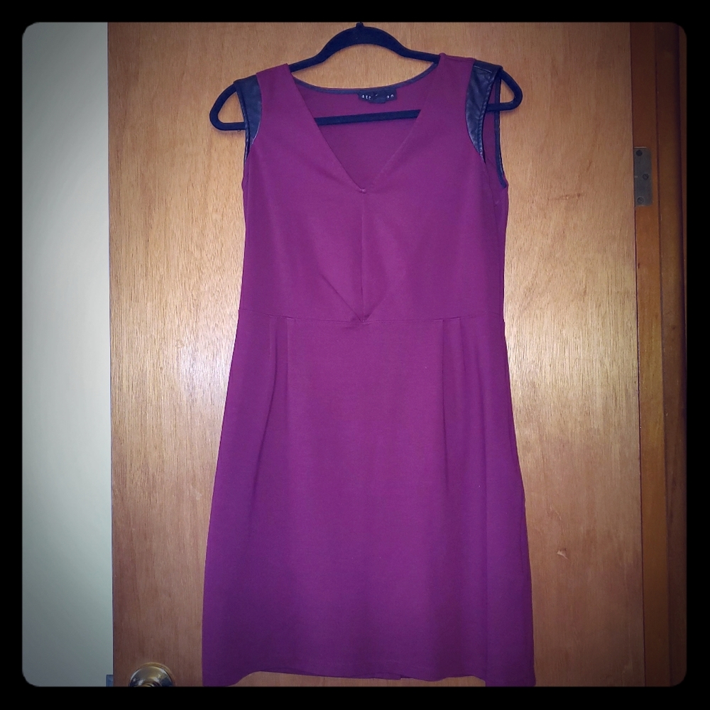 Burgundy dress (used)